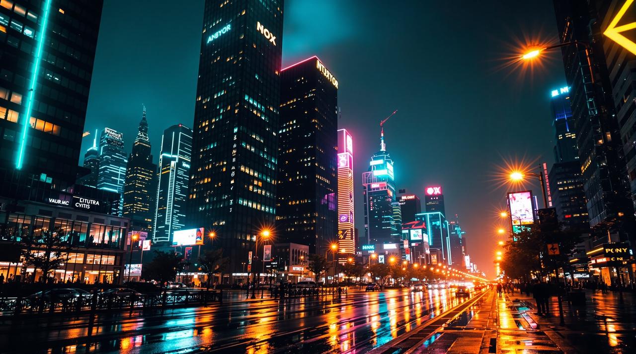 城市之光：夜间摄影完全指南 - 大师兄影视轮播图